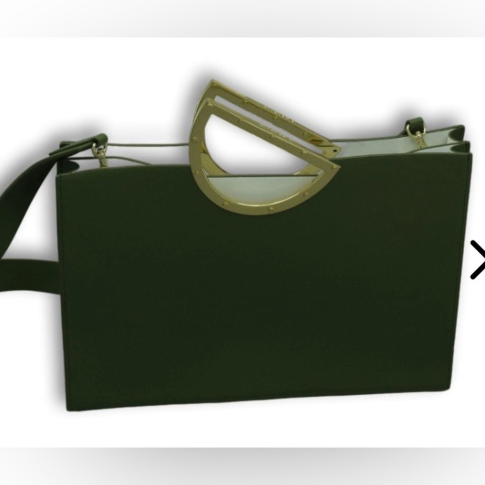 Work Bag - Olive Green Kitayama Triton Bag – crossbody / briefcase inspired bag